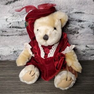 Pickford Bears 8" Plush "Pearl" the Bear of Wealth The Brass Button Collectibles